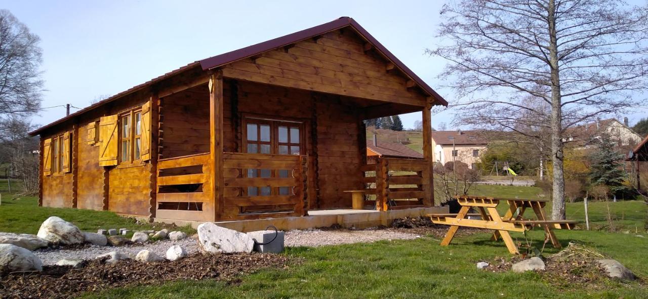 Chalets Les 5 Loups Gerbépal Exterior foto